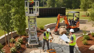 Landscape design plan for Wellesley, MA property by Arbor Tree Care