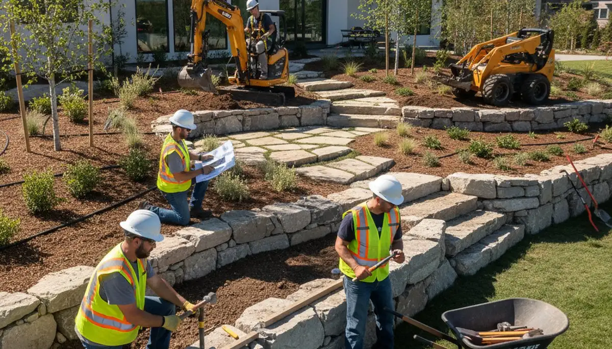 Landscape design plan for Wellesley, MA property by Arbor Tree Care