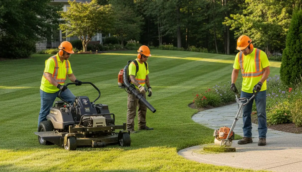 Professional tree service in Wellesley, MA for lawn care and property maintenance