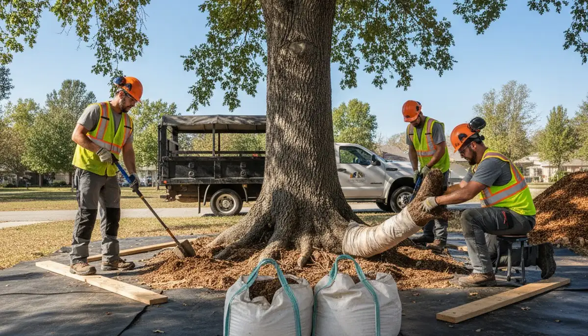 Root protection service for trees in Wellesley, MA by Tree Service Wellesley MA