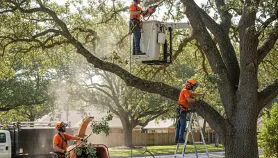Professional tree pruning service in Wellesley, MA by local arborists