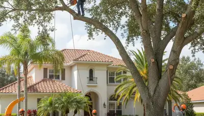 Tree service crew in Wellesley, MA providing professional tree care and removal services